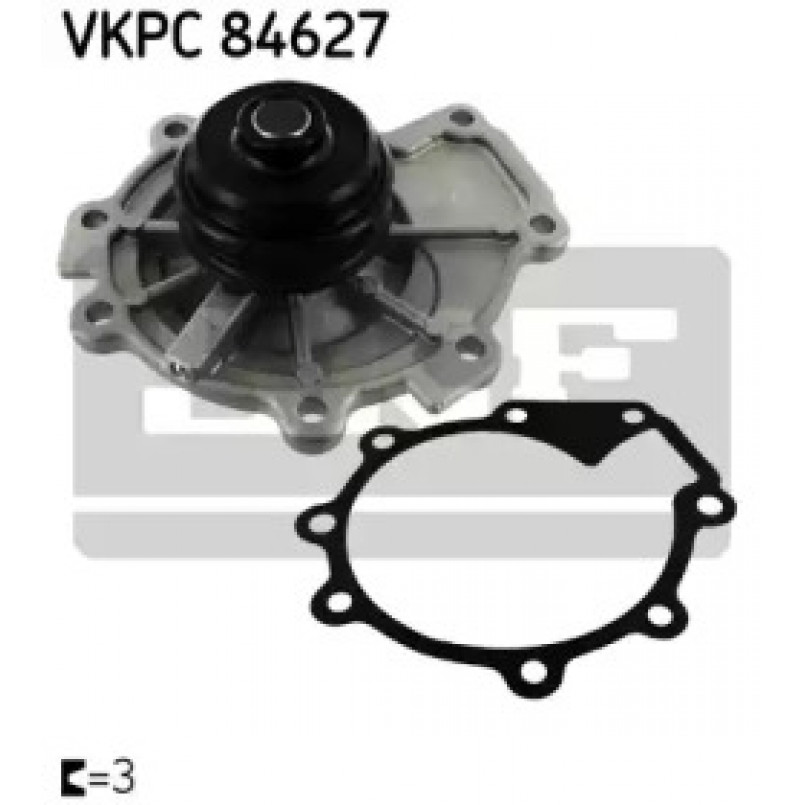 VKPC 84627 SKF - Насос охолоджуючої рідини